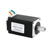Motore passo-passo motore passo-passo driver Motore passo-passo a doppio asse cavo 28HK34/40/50 NEMA 11 4.0v 1.0A Piccolo motore ibrido bifase Para coppia elevata(28HK50-08M5)
