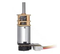 Motore passo-passo, Motore riduttore DC 3V 6V 12V con encoder Hall 7.5-6000 giri/min Reversibile a vite senza fine Turbo riduttore in metallo JGA12-N20 Parti fai da te(5 to 1,DC6V(06150))