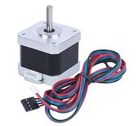 Motore Passo-Passo Nema 17 17HS4401 per Stampante 3D, Professionale con Cavo 4 Pin, Lega, Accessorio di Precisione
