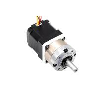 Motore passo-passo planetario 35 mm Nema14 Coppia di tenuta 0,2 Nm/0,25 Nm Rapporto CC 1:3,7-1:139 Doppio albero(Reduction ratio 139,35x28mm)