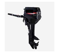 Motore per Barca Motore for barche a motore ， fuoribordo a 2 tempi da 12 cavallii for a due, raffreddato ad acqua, for a poppa(2stroke 12hp long)