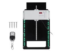 Motore per cancello scorrevole, 130ft RC Temporizzazione Controllo Casa di Pollo Apriporta Automatico Apertura Della Porta Fattoria 110-220V Pollo Animali Domestici Apriporta Del Cane