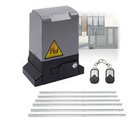 Motore per cancello scorrevole Kit completo per cancello scorrevole Cremagliere incluse, max. 2000 kg, 750 W Apriscatole Automatico, Motore Porte Scorrevoli