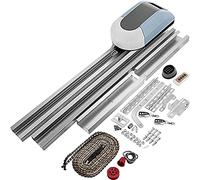 Motore per cancello scorrevole, Opener Automatic Automatico Apritore automatico Operatore elettrico Openter Automatic Gate GATE Kit con 3 rotaie 2 telecomandi