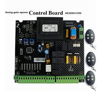 Motore per cancello scorrevole, Utilizzare 220 110. PCB CA. Board of Automatic Double Arms Swing Gate Opener Aprisensore Pannello scheda madre scheda madre(1 board and 3 remote)