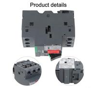 Motore per protezione Interruttore Serie GV2 con Sovracorrente e Sovraccarico Termico Preciso Per la protezione per Motori che vanno da 0 37kW a 15kW, Adatto per uso industriale (GV2ME20C13-18A)