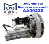 MOTORE PER SERRANDE RIB JOLLY ONE con Finecorsa Manuale 60-200 RIB AA00220
