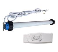 Motore per Tapparelle e Tende da Sole 50 Nm - 100 Kg, Smart & Silenzioso - Tipologia: Motore con telecomando