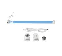 Motore per tende a rullo con filettatura ricaricabile, paralume elettrico motorizzato per tubo da 38 mm, app/timer/controllo vocale, motore tubolare automatico Homekit (solo motore)