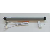 Motore per Tende da Sole con Telecomando 100 kg - 50 Nm Automazione Tenda da sole adattatori da 70 mm o 78 mm Motori Radiocomandati si collega anche a Pulsantiera (Adattatore per rullo Ogiva 70 mm)