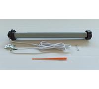 Motore per Tende da Sole Elettriche 100 kg - 50 Nm Automazione Tenda da sole Motori completi di accessori e istruzioni adattatori da 70 mm o 78 mm (Adattatore per rullo Ogiva 70 mm)
