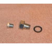 Motore Piggy Indietro Tappo Scarico Olio Singolo Oversize 1/2 " -20 GM Chevy