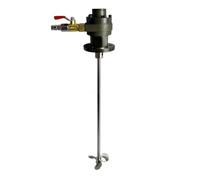 Motore pneumatico ad aria compressa da 1 gallone, mini motore, agitatore tipo ventola, 5 litri, miscelatore for vernici liquide, macchina di agitazione 1/16 CNC industriale(Plastic blades)