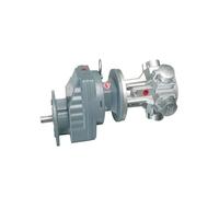 Motore pneumatico antideflagrante a pistone AMP6-R6-F-G5, motore pneumatico for apparecchiature for l'industria chimica, farmaceutica, e vernici e dei rivestimenti