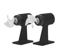 Motore propulsore subacqueo spazzolato CC per modello di barca con esca, tensione 10-20V, corrente 3A, potenza 80W, elica CW/CCW (CW + CCW)