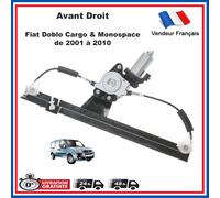 Motore + Remonte Vetro Leva Anteriore Destro per Fiat Doblo Cargo Monospace