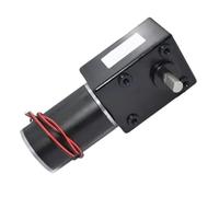 Motore Riduttore A Vite Senza Fine Turbo In Metallo Con Coppia Elevata, DC 12V 24V, Invertito, Bassa Velocità, 250 Kg.cm, Autobloccante, Motore Riduttore A Vite Senza Fine CC(Motor x Bracket,24V 80 RP