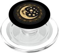 Motore romantico Moon e poche stelle PopSockets PopGrip per MagSafe