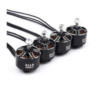 Motore senza spazzole 4 pezzi 3115 900KV 3-6S | ,Compatibile for RC, Telaio for kit fotocamera FPV Multirotore X-Class FPV Mark4 APEX 10 pollici XL10(4PCs 3115 900kv)