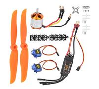 Motore senza spazzole A2217 2300KV con ESC da 40A, microservo SG90 9G e 6035 per aereo RC, kit combinato leggero a basso rumore compatibile con batterie LiPo da 2-4S