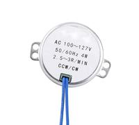 Motore Sincrono 50 60Hz CCW CW Motoriduttore Motore Sincrono AC 120v 10 Giri/min Spina 110v Basso Consumo Jun Jt Tuo Ty 50b E212993 AC: 110 120v Generatore di per Camino