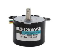Motore sincrono a magnete permanente 50KTYZ 6W-10W AC 220V(24v 30rpm)