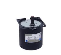 Motore sincrono Coppia elevata 160KG 40W AC 220V Motore sincrono a magneti permanenti 220V 70KTYZ CW/CCW Motore a bassa velocità con ingranaggi in metallo da 2,5 a 110 giri/min(50rpm)