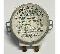 Motore sincrono gira piatto forno microonde SM222E A002887 29.5/35.4 r/min N.D72