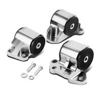 Motore Sospensione Per Civic DX LX Con Cambio Manuale 1992-1995 Kit Di Montaggio Per Motore Con Bulloni A 2 Fori Parti Del Motore(Argento)