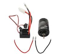 Motore spazzolato 550 ad alta coppia con ESC spazzolato 60 A, design preciso modificabile per auto fuoristrada/arrampicata e Trattore Trattore Truck 1/14 (12T)