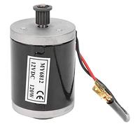 Motore Spazzolato per Scooter, Motore Ad Alta Velocità per Scooter Elettrico Piccolo 12v 120w Con Puleggia per Cinghia Adatta per Scooter Elettrico per Bici E-Bike My6812