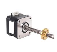 Motore stampante 3D passo-passo Nema17 con vite T8 Piombo 8mm 300mm 42 42BYGH 17HS3401S for lunga asse Z, Unità di movimento(17HS3401S-T8x2-300mm)