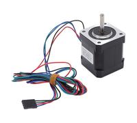 Motore Stepper NEMA 17, 2A 59 NCM 48 mm Body 4 Filo 3D Motore Stepper Stampante 3D con cavo 1 m e connettore femmina per la stampante 3D CNC