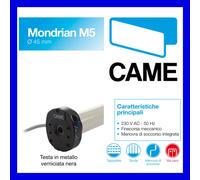MOTORE TENDA DA SOLE TAPPARELLA CAME MONDRIAN M5 40 Nm MANOVRA DI SOCCORSO
