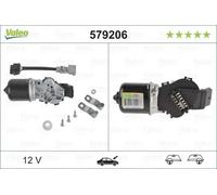 Motore tergicristallo anteriore 579206 VALEO per RENAULT KANGOO Express KANGOO