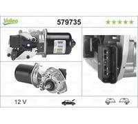 VALEO - Motorino Tergicristallo - Anteriore - 579735 - SCENIC , GRAND SCENIC 2 (JM0,1) (2004 -)