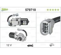 Motore del tergicristallo VALEO 579710