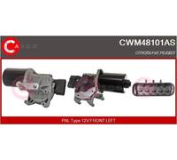 Casco Motore tergicristallo anteriore CWM48101AS per veicolo con guida a Sx