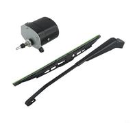 Motore tergicristallo da 12 V, per trattore per Jeep, tergicristallo con raggio di 105 gradi, per barca da pesca e roulotte (motore + tergicristallo)