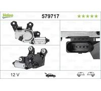 VALEO Motorino Tergicristallo AUDI 579717 4G9955711A,4G9955711C,8U0955711A Motore Tergicristallo