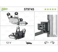 Motore del tergicristallo VALEO 579745