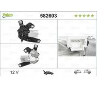 Motore del tergicristallo VALEO 582603