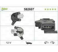 Motore del tergicristallo VALEO 582607