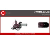 Motore tergicristallo posteriore per guida a Sx/Dx CWM15404AS CASCO per SEAT VW