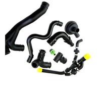 Motore Tubo Sfiato Compatibile Con Skoda Per Octavia 1997 1998 1999 2000 2001-2007 2008 2009 2010 2011 8 Pezzi Kit Valvola Tubo Flessibile Sfiato Basamento 1.8T 06A129101
