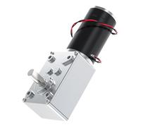 Motore turbo a coppia elevata, motoriduttore a vite senza fine reversibile, albero da 8 mm 12 V 30 giri/min con riduttore di velocità per sistemi di trasmissione/macchine per tende