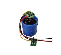 Motore Turbo Brushless DC9-12V/7-24V con Regolatore di Velocità, Motore Brushless con Ventola Canalizzata e Girante in Lega di Alluminio ad Alta Velocità 100000RPM (12V Type1)