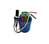Motore Turbo Brushless DC9-12V/7-24V con Regolatore di Velocità, Motore Brushless con Ventola Canalizzata e Girante in Lega di Alluminio ad Alta Velocità 100000RPM (24V Type1)