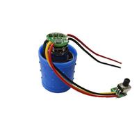 Motore Turbo Brushless DC9-12V/7-24V con Regolatore di Velocità, Motore Brushless con Ventola Canalizzata e Girante in Lega di Alluminio ad Alta Velocità 100000RPM (12V Type3)