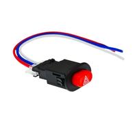 MOTORE UNIVERSAL FIT Double Flash Interruttore Flash Pulsante Switch Light Switch Compatibile con la sostituzione del mercato post -mercato della luce refitticata per veicoli elettrici